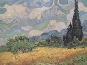Vincent Van Gogh, Wheat Field with Cypresses at the Haute Galline near Eygalieres (nn04)